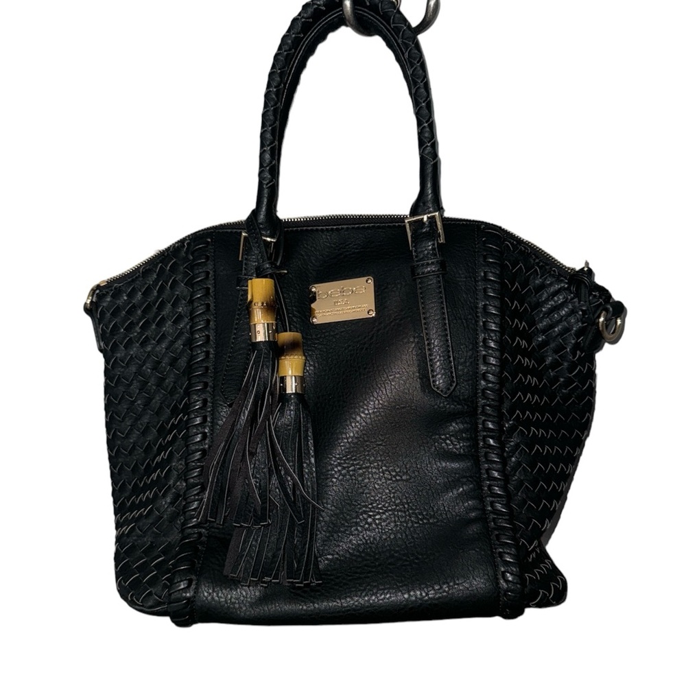 bebe bag purse tote satchel with tassles